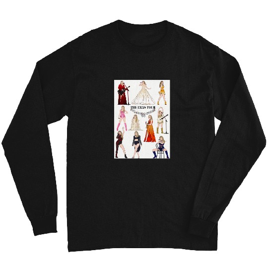 Discover the eras tour gelsenkirchen night 1 handdrawn poster Long Sleeves