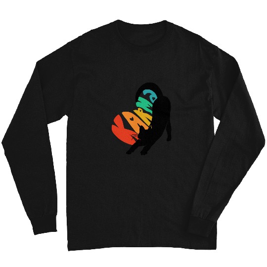 Discover Karma Is A Cat The Eras Tour Sticker Long Sleeves