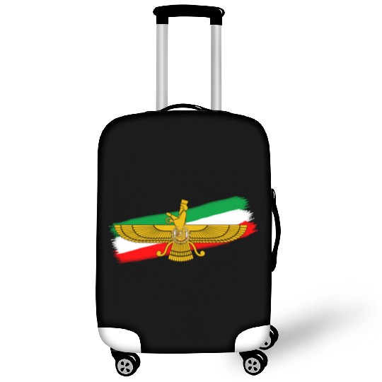 Iran Flag Faravahar Lion Sun Luggage Covers