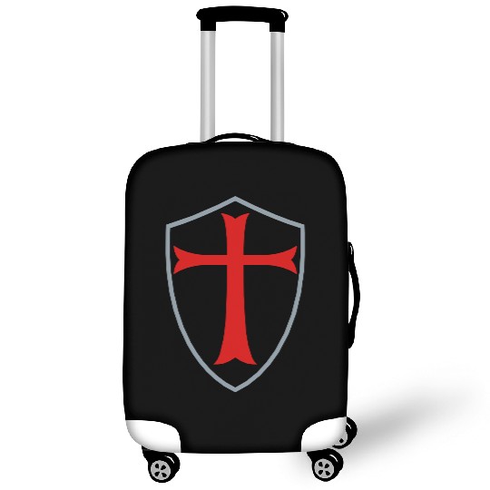 knights templar shield Luggage Covers