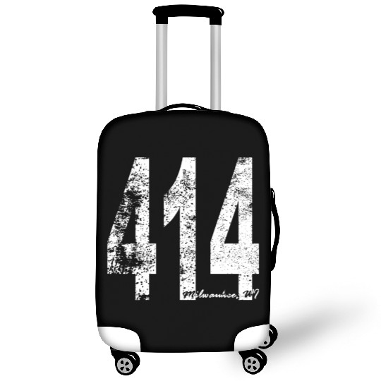 Vintage Milwaukee Area Code 414 Luggage Covers