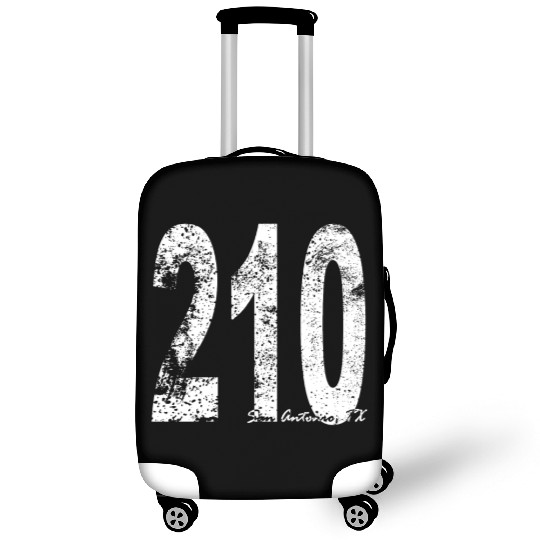Vintage San Antonio Area Code 210 Luggage Covers