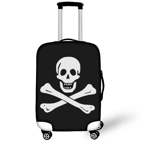 Skull and Crossbones Luggage Covers