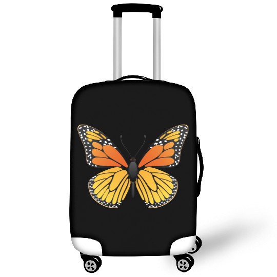 Monarch butterfly Luggage Covers