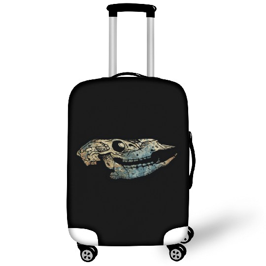 cow skull Luggage Covers