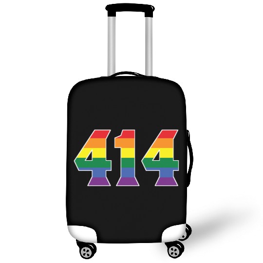Gay Pride 414 Milwaukee Area Code Luggage Covers
