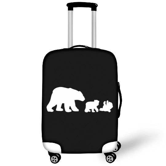 POLAR BEAR AND CUBS Luggage Covers