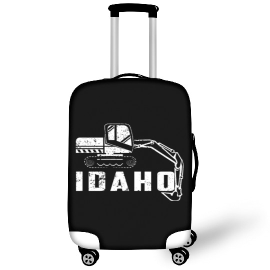 Huge Backhoe Toy Idaho Backhoe Luggage Covers