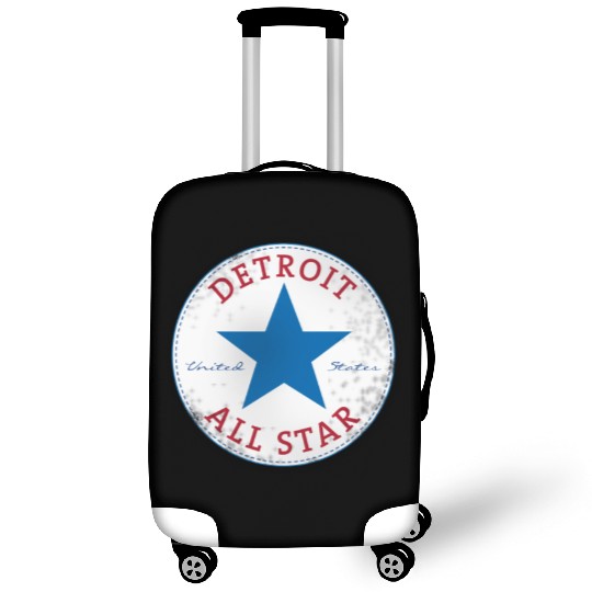 star detroit United States all best Star sign skat Luggage Covers