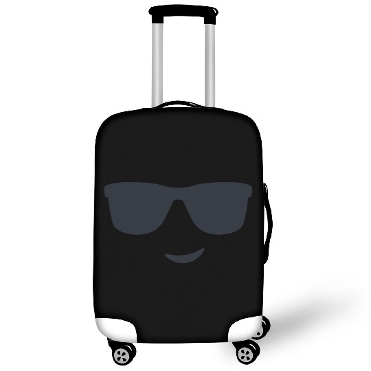 Smiley Face 3 Luggage Covers
