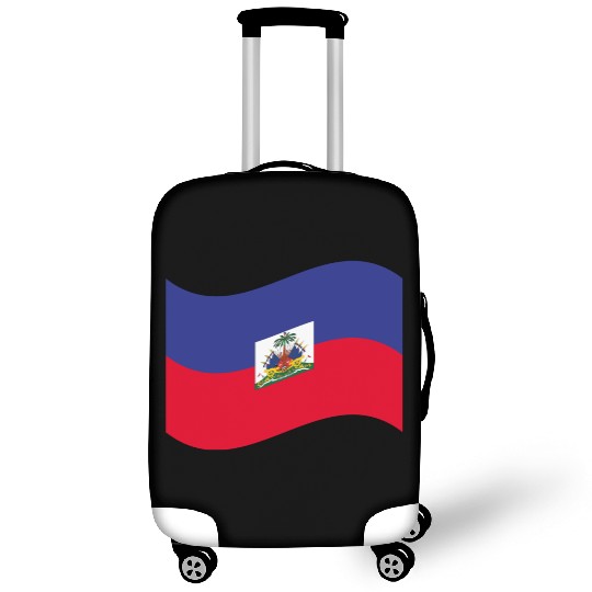 flag haiti Luggage Covers