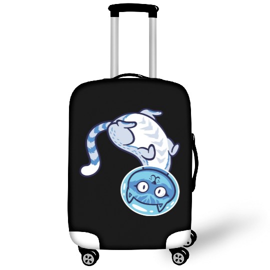 Space cat Luggage Covers