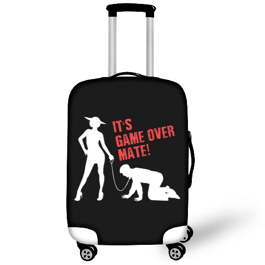 Funny Grunge Game Over Mate Stag Night Party Luggage Covers