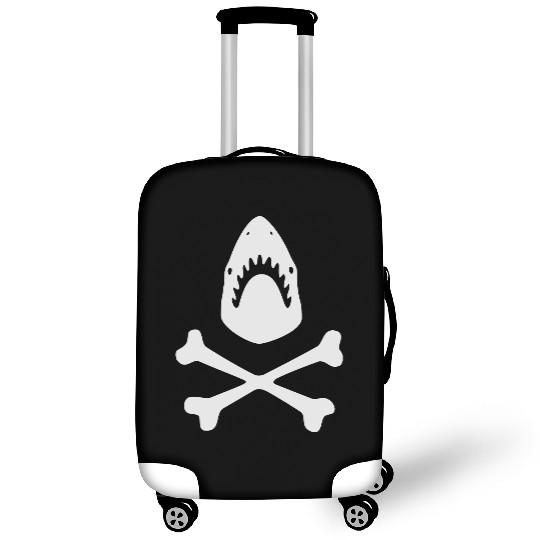 Shark crossbones Luggage Covers