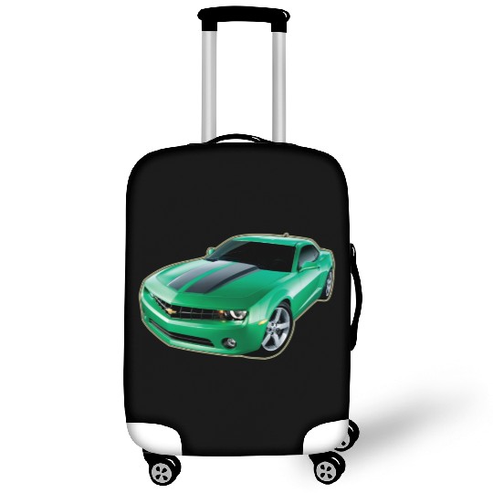 GREEN CHEVY CAMARO Luggage Covers