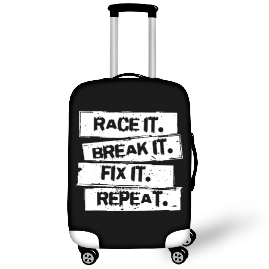 Race It Break It Fix It Racing Car Hot Rod Muscl Luggage Covers