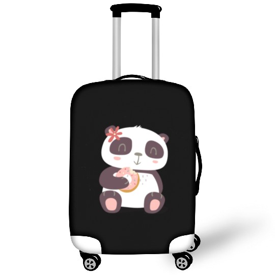Sweet Panda Family Girl 9 Luggage Covers