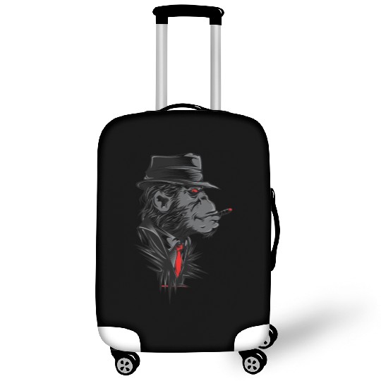 Gangster Monkey, Mafia Monkey, Monkey Business Luggage Covers