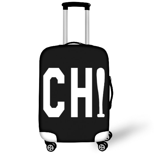 Chicago Cubs CHI baseball Bat Vintage Chicago Tri Luggage Covers