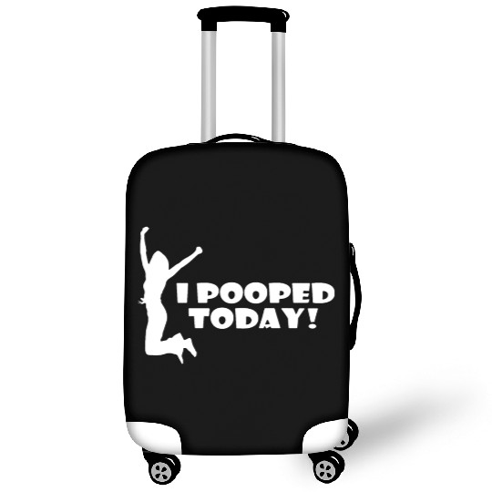 I pooped today friend Luggage Covers