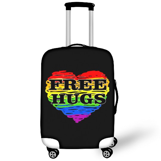 Free Hugs Luggage Covers