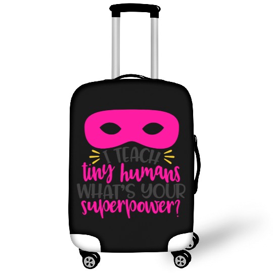 Superpower Superhero Teacher Gift Luggage Covers