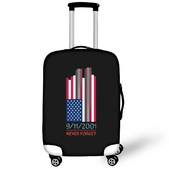 9-11-2001 We Will Never Forget - Patriot Day Luggage Covers