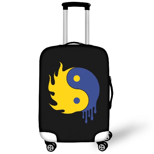 Ying Yang Luggage Covers