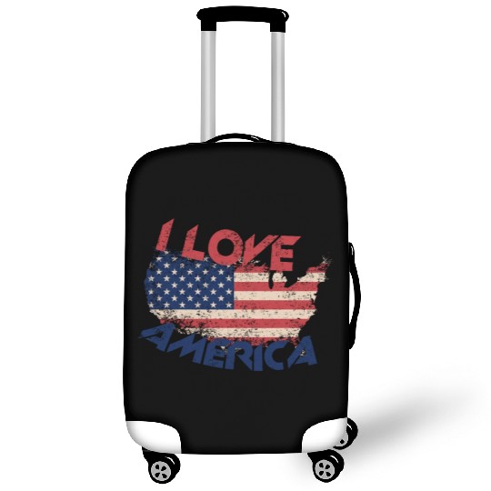 I LOVE AMERICA Luggage Covers