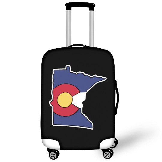 Colorado Flag Minnesota State minnesota grandpa Luggage Covers