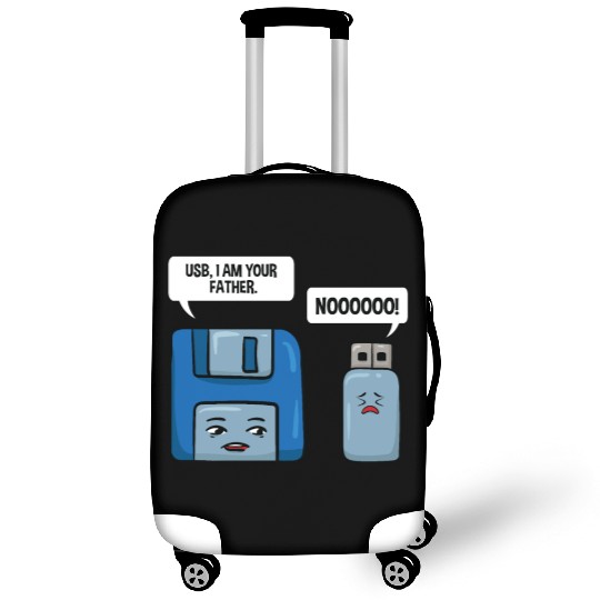 Floppy Disc USB Data Nerd Computer Science Gift Luggage Covers