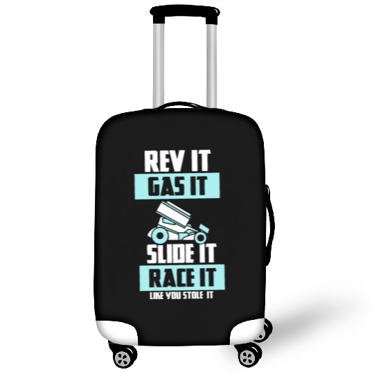 SPRINT CAR RACING GIFT: Race It Like You Stole It Luggage Covers