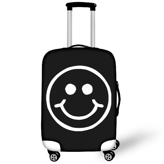 Smiley Face Luggage Covers