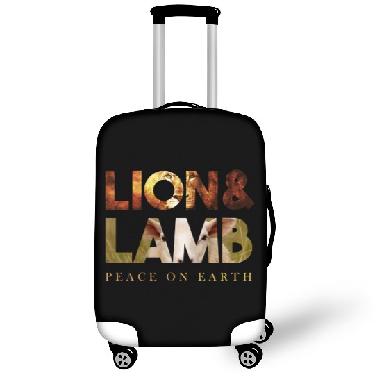The lion and the lamb Luggage Covers