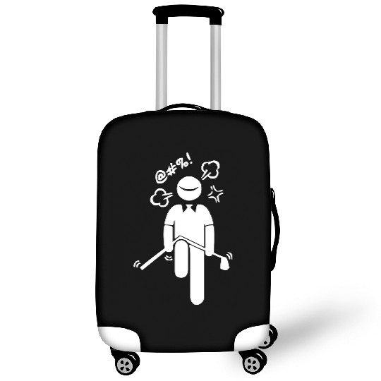 Angry Golfer Luggage Covers