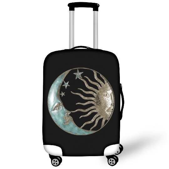 Moon and sun Luggage Covers