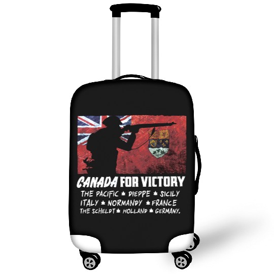 Canadian World War 2 Battles Luggage Covers