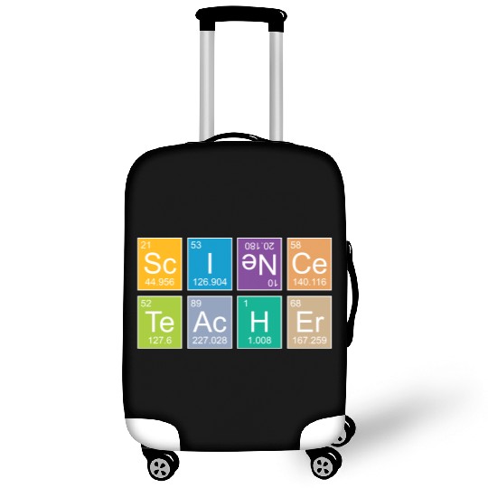 science teacher funny periodic table Luggage Covers