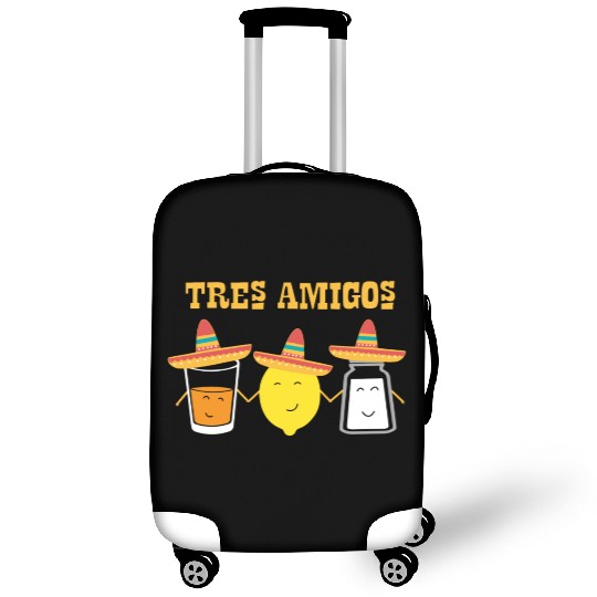 Tequila and friends, salt and lemon makes it Luggage Covers