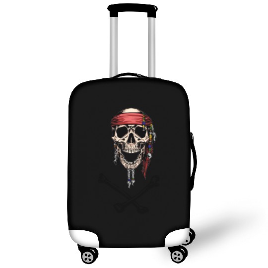 Pirate Skull and Crossbones Luggage Covers