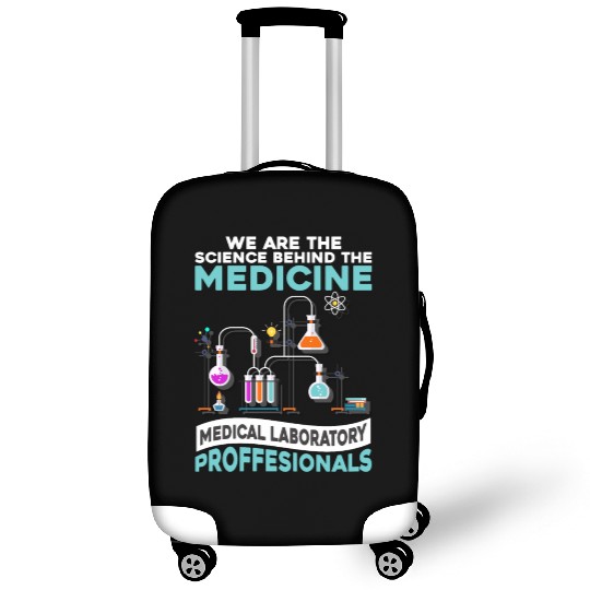 Medicine Laboratory Science Scientist Labor Luggage Covers