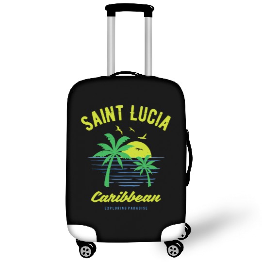 Saint Lucia Caribbean Paradise Gift and Souvenir Luggage Covers