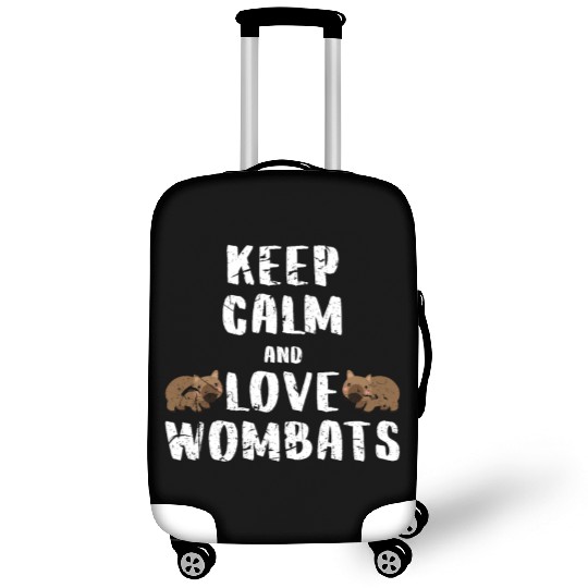 Wombat Love Luggage Covers