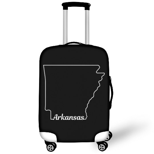 Arkansas State Pride USA Map Luggage Covers