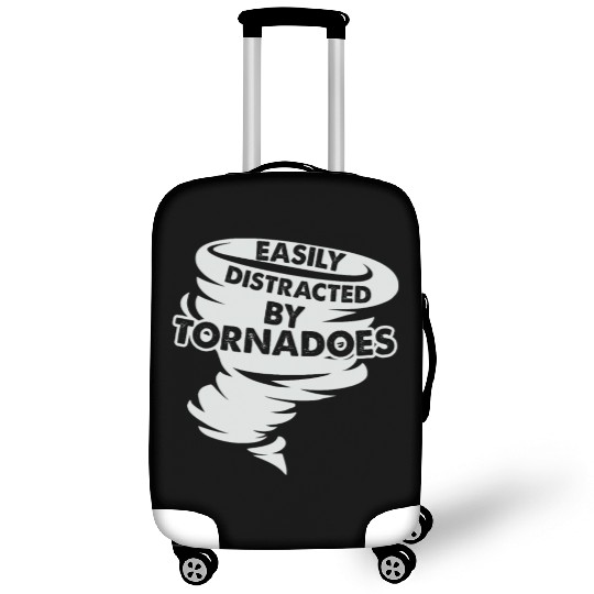 Distracted by Tornadoes Tornado Weather Chaser Luggage Covers