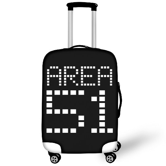 area 51 dots Luggage Covers