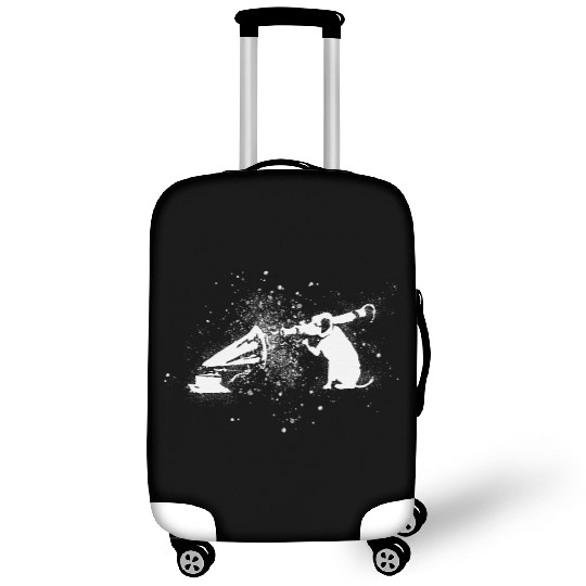 Banksy Rocket Dog HMV Splash Paint Artwork Luggage Covers