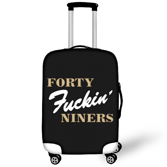 san francisco football logo Luggage Covers