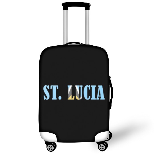 St Lucia flag Luggage Covers