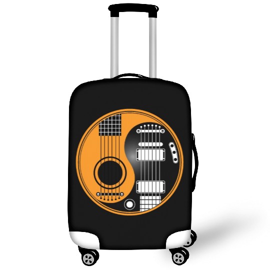 Guitar Ying Yang Luggage Covers